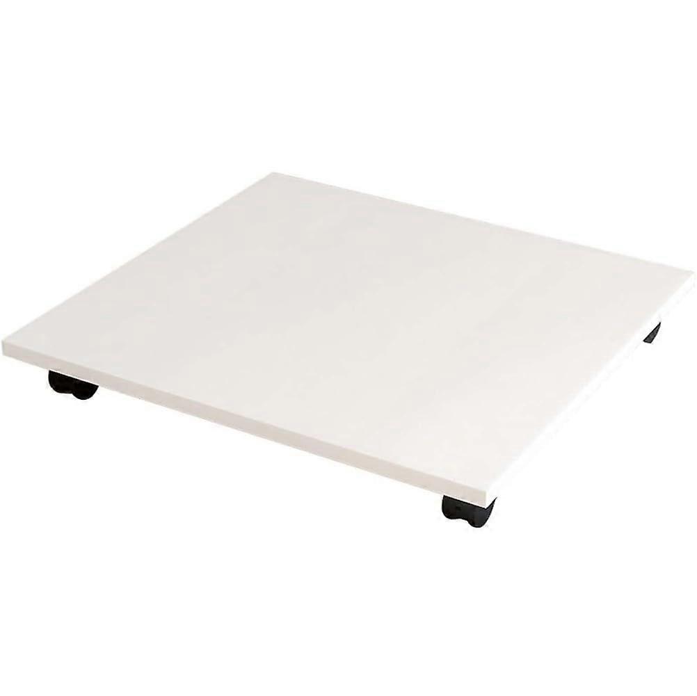 Printer Stand with Rolling Caster Wheels, Under Desk Mobile Office Printer Cart 59x34cm