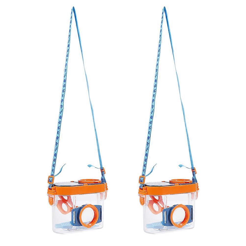 Outdoor Explore Toy Magnifying Viewers Observation Boxes 4Pcs Set