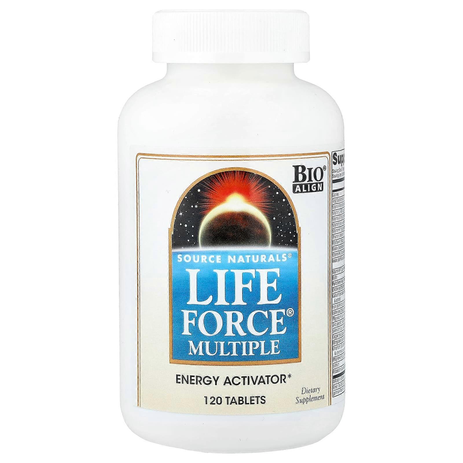 Source Naturals, Life Force Multiple, 120 Tablets