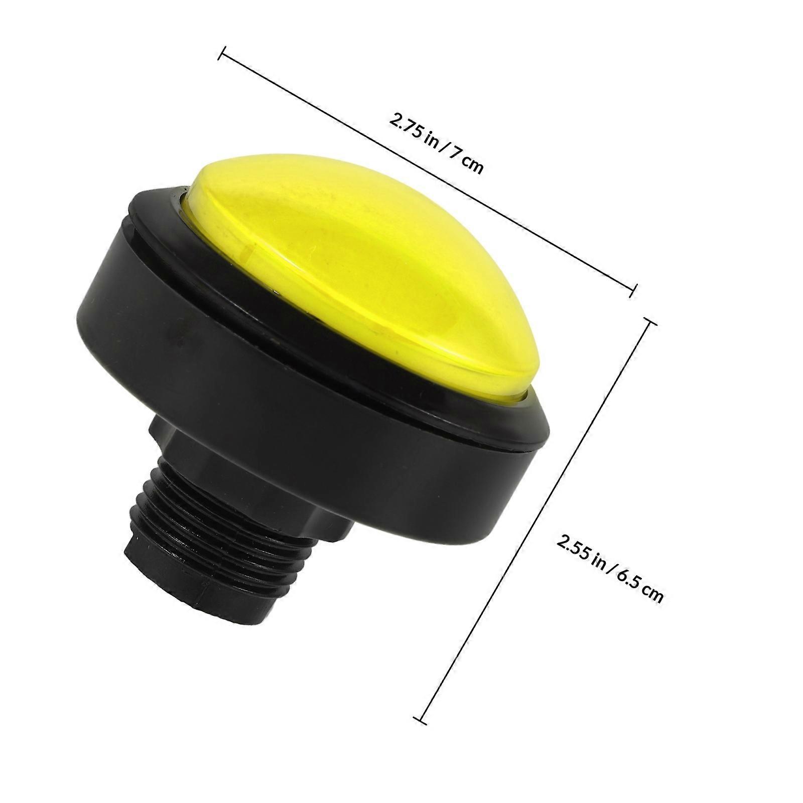 Durable LED Light Button for Game Machine Push Button Replacement