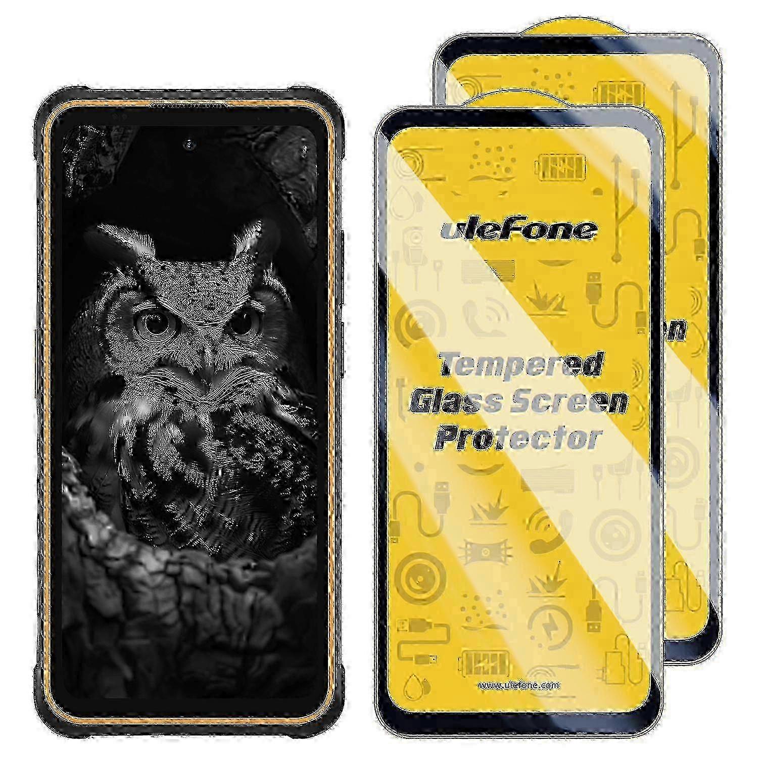 9H Tempered Glass Screen Protector Compatible with Ulefone Devices