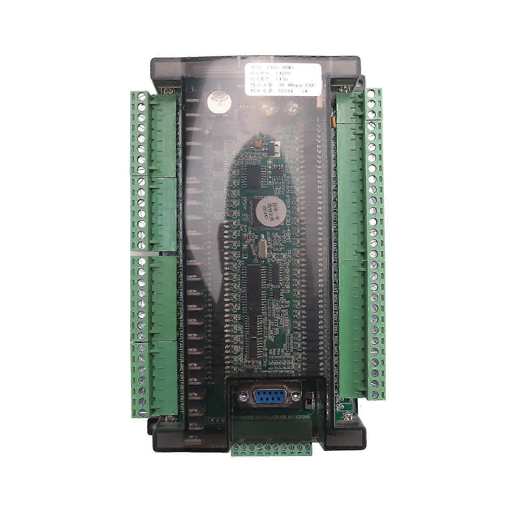 PLC Industrial Control Board Module FX3U-48MT Programmable Logic Controller 24 Input 24 Output 24V
