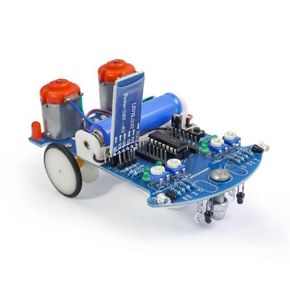 D2-6 Bluetooth Remote Control Car Kit Gravity Induction Tracking Obstacle Avoidance Microcontroller Smart Car Welding