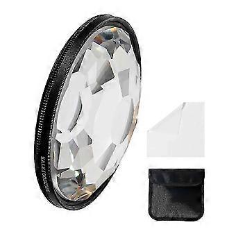 77mm Kaleidoscope Prism Filter for DSLR Cameras Special Effects Photography Lens Accessory Enhances