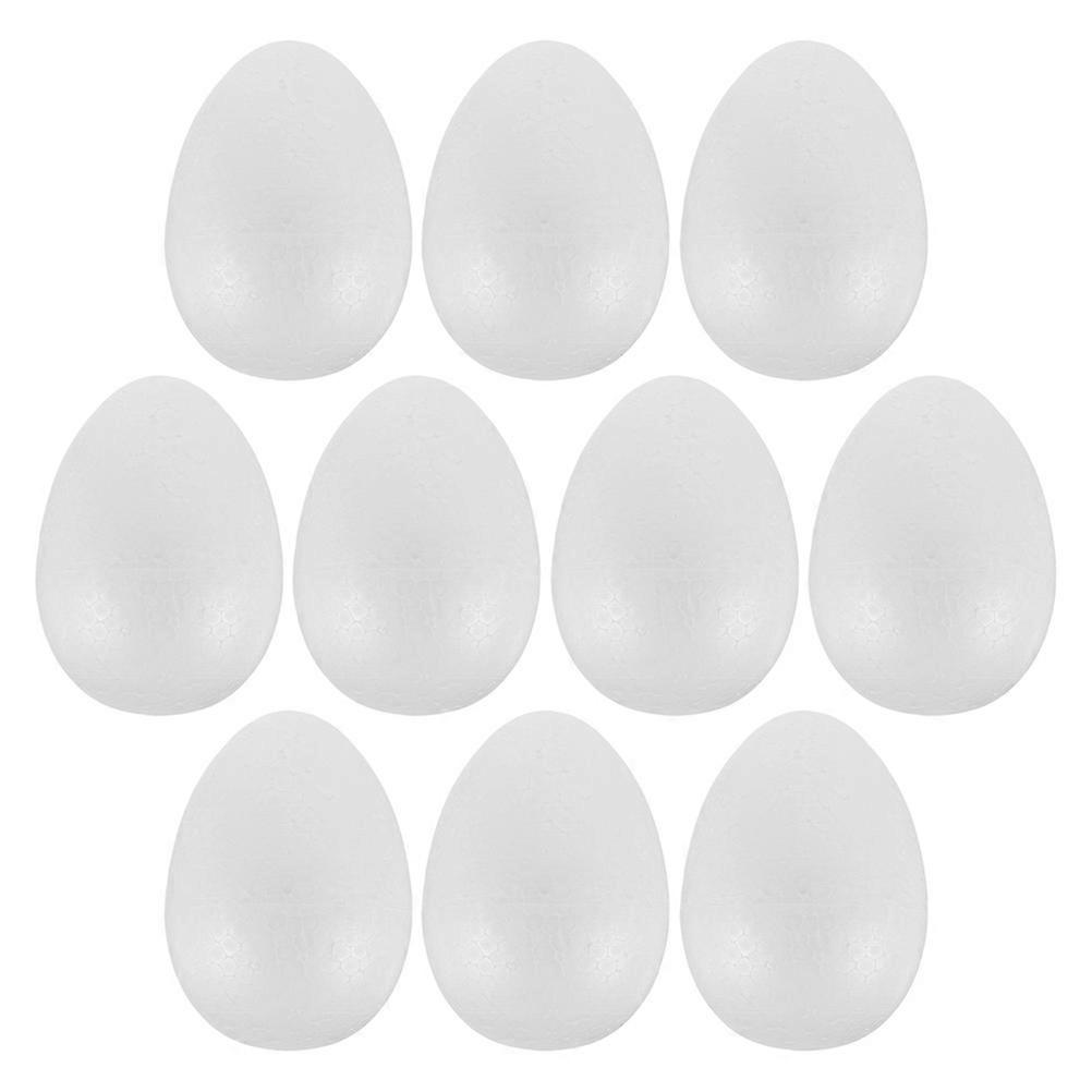 Easter Egg Foam Eggs for Crafts Decorative Simulation Eggs 10Pcs