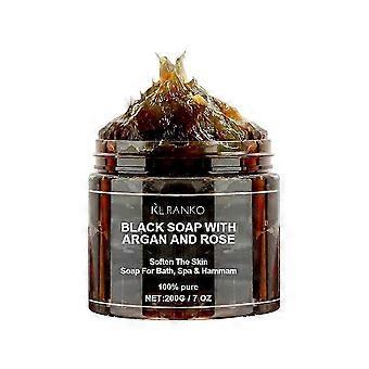 1-3x Marokkanische Seife, Körperpeeling-Spender, Badezimmer-Anti-Aging-Hautpflege-Sets, dbIAOS