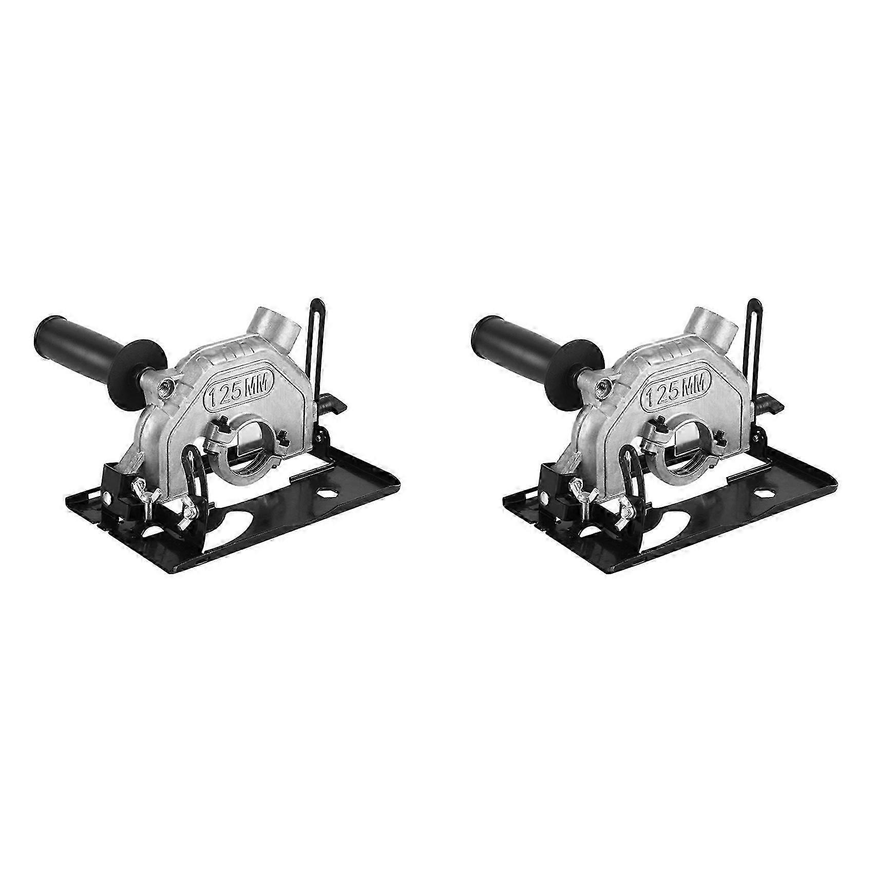 Angle Grinder Bracket, 2Pcs, Convert Angle Grinder to Electric Chain Saw/Circular Saw for Multi-angle Cutting