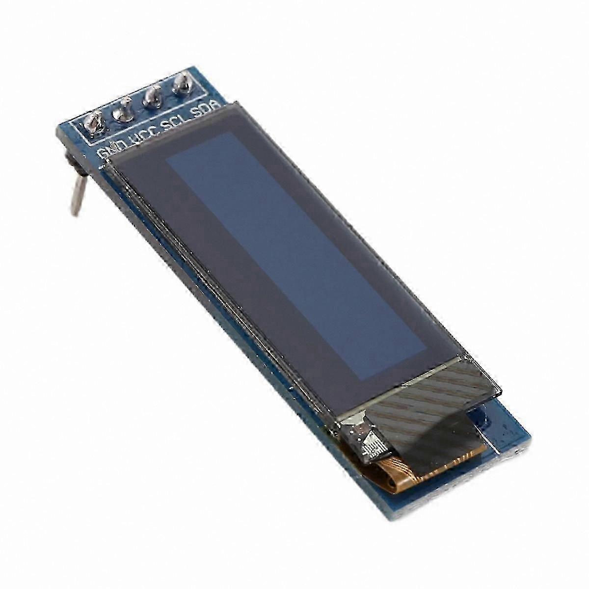 White Font OLED Display Module, 3.3V DC Driver
