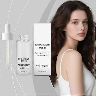 Sérum para el crecimiento del cabello para un cabello más grueso y fuerte. Tratamiento nutritivo para el cuero cabelludo. Regalo ideal para el cuidado del cabello en estas fiestas.
