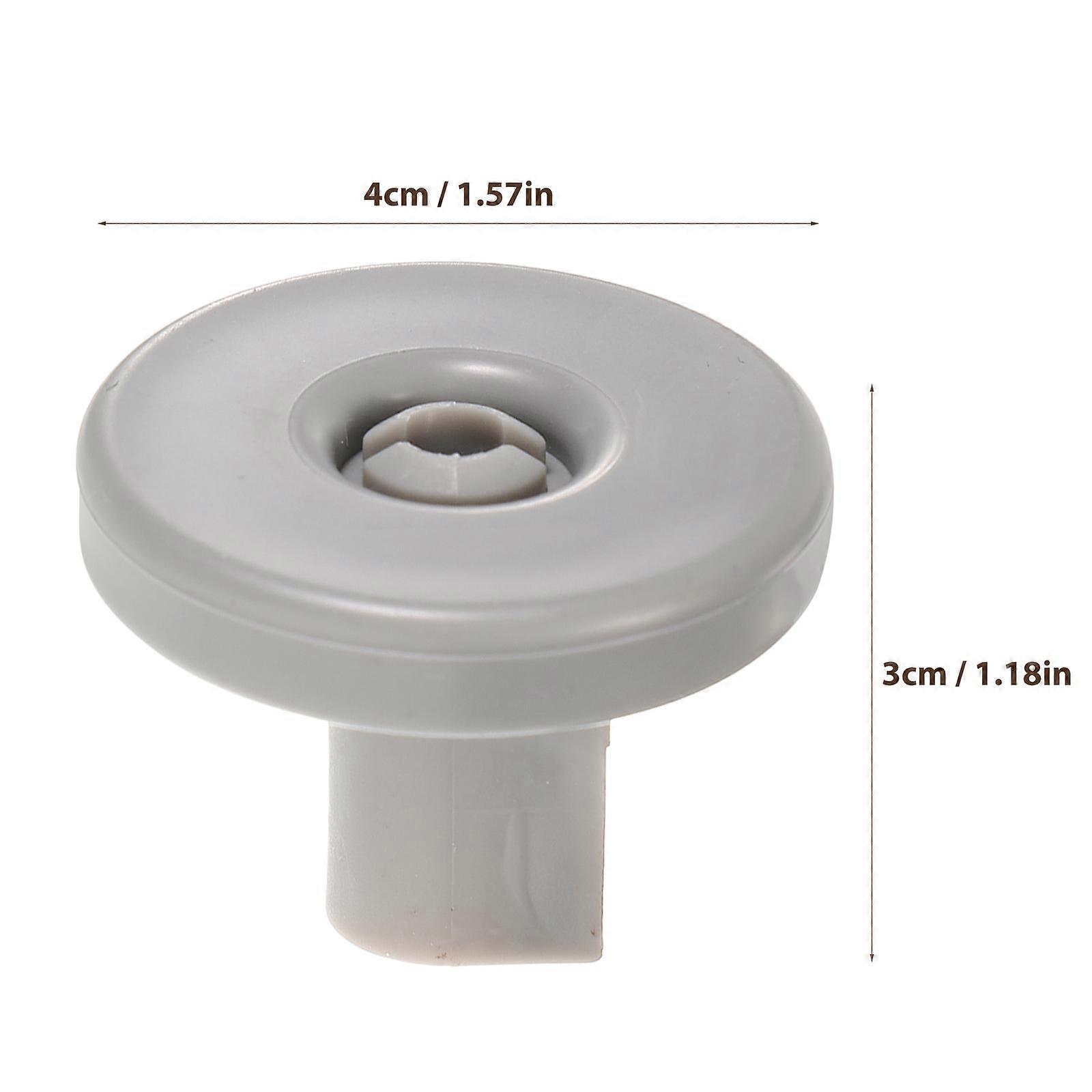 2pcs Dishwasher Rack Wheel Lower Dishrack Roller Replacement Dishwasher Roller