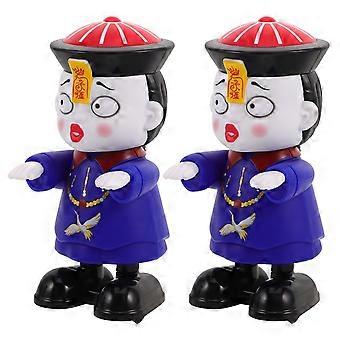 2pcs Halloween Uhrwerk Spielzeug: Springen Wind Up Party Gefälligkeiten Neuheit Trick Requisiten Goodie Bag Stuffers Spaß Geschenke für Kinder Geburtstag Klassenzimmer Preise