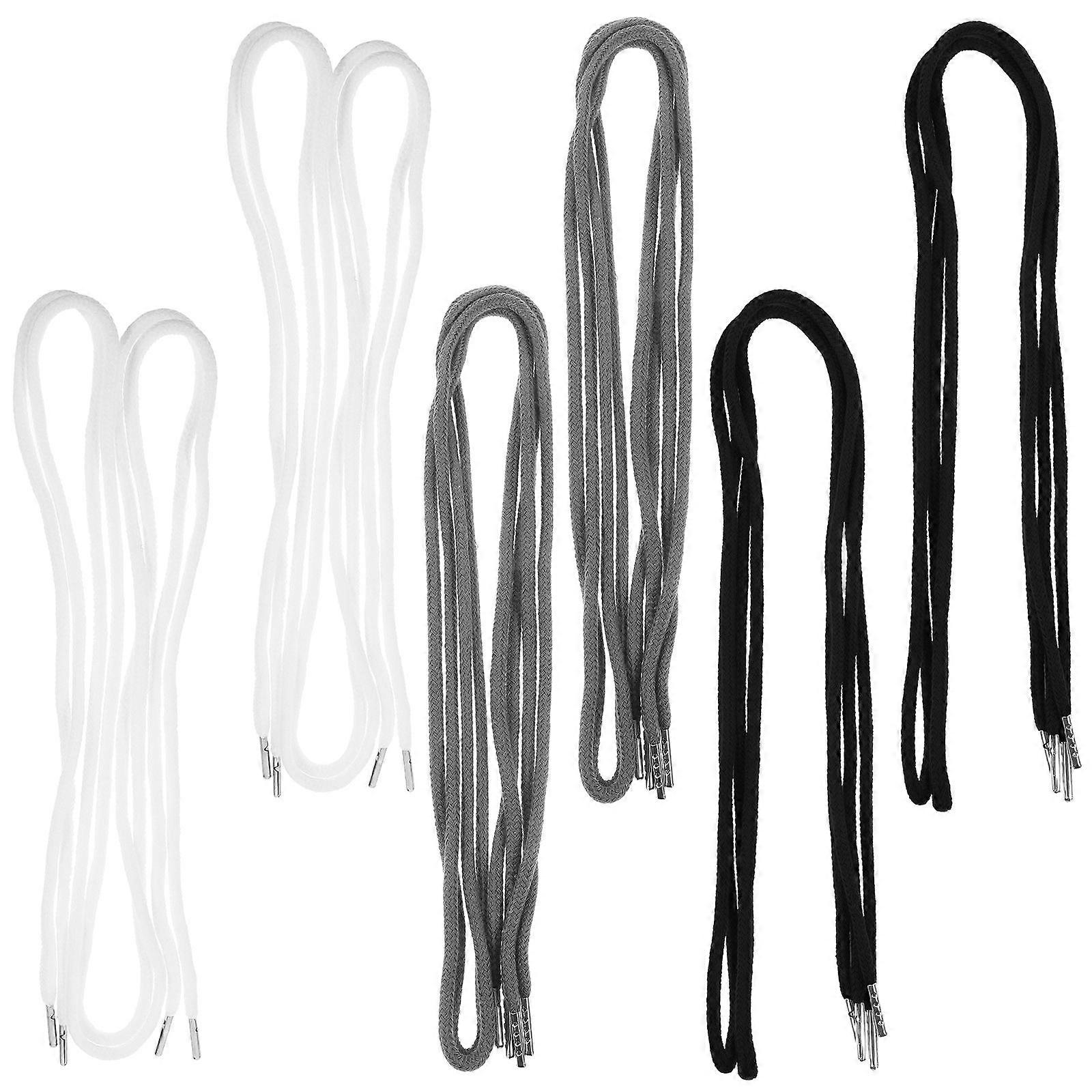 12Pcs Sweatpants Replacement Drawstring Rope Hoodie String Rope Easy Threader Drawstring Threader