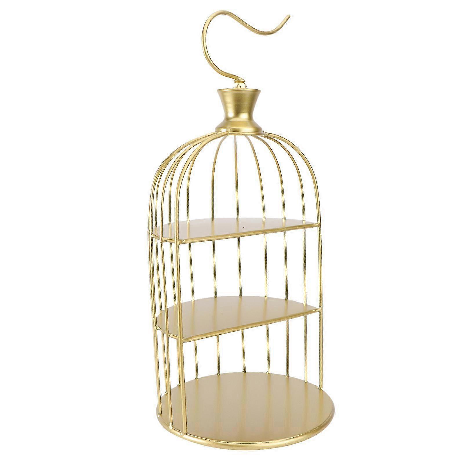 Multilayer Cake Display Stand Wrought Cage for Cake Display