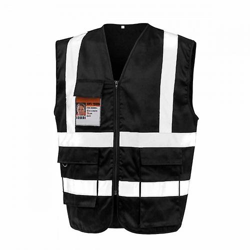 SAFE-GUARD par Result Gilet de sécurité unisexe pour adultes à usage intensif