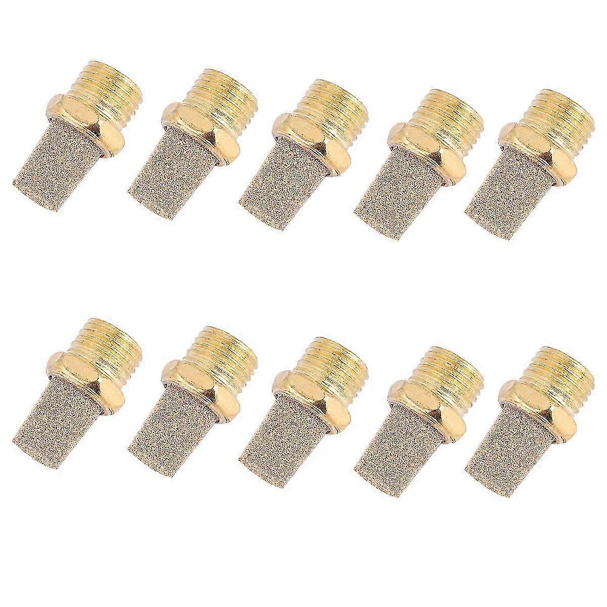 Pneumatic Muffler Brass Silencer | 10Pcs | Easy Installation