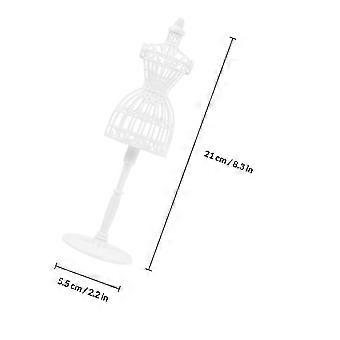 Suporte para manequim Dolly, modelo 6 peças, para exibição de vestidos.