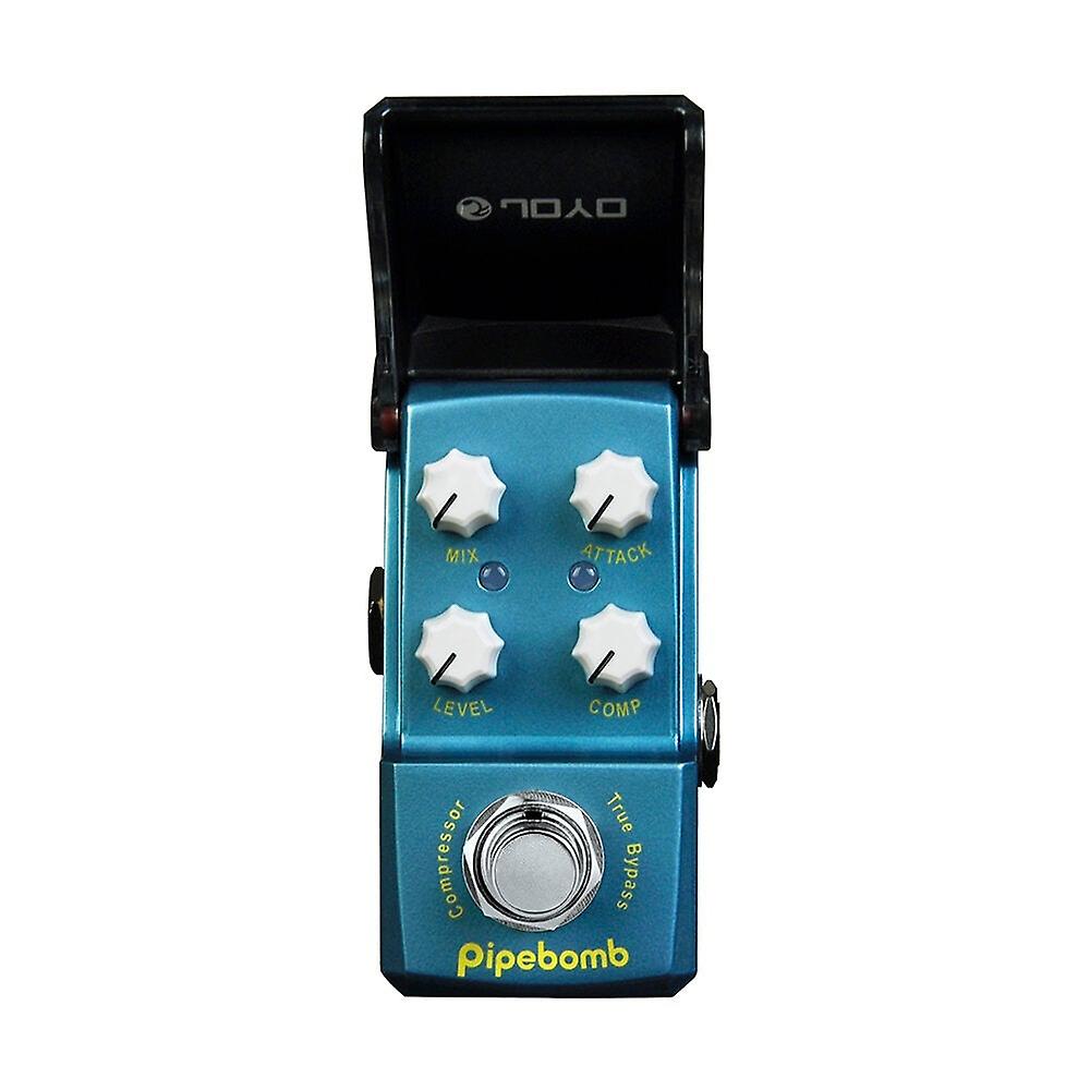 Compressor Mini Electric Guitar Effect Pedal With Knob Guard True Bypass Guitar Parts & Accessories