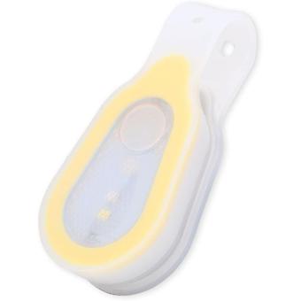 Lampa do biegania dla biegaczy, wodoodporna, przenośna, zewnętrzna, mini lampka nocna LED z silikonowym klipsem [MI]