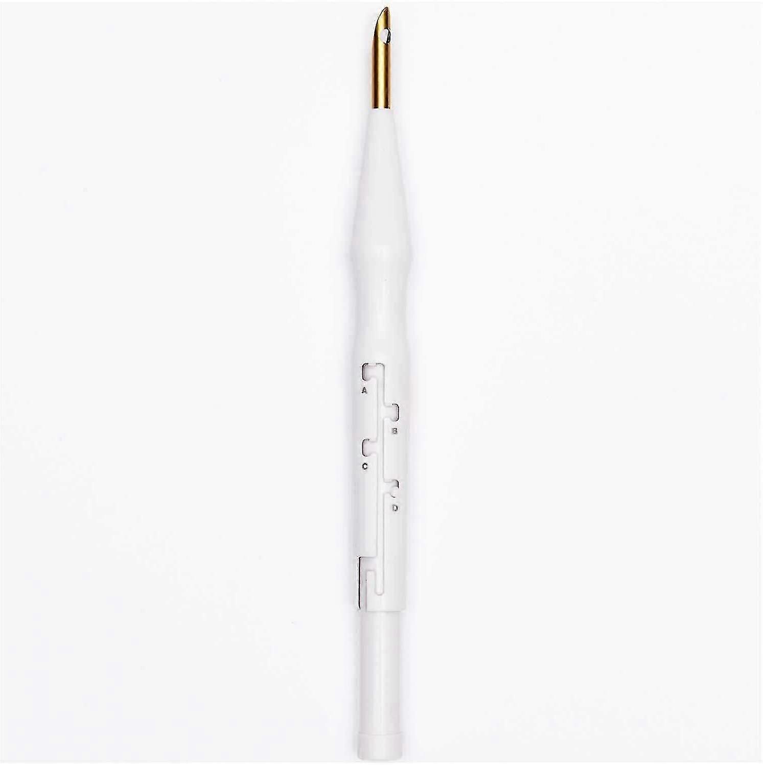 Embroidery Machine Needles, Plastic, White, Small(white)(1pcs)