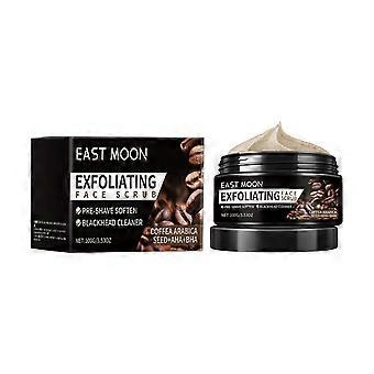 East Moon Coffee Gesichtspeeling, Gesichtshaarreiniger für Männer Poren Erfrischende Komfort-Reinigungscreme