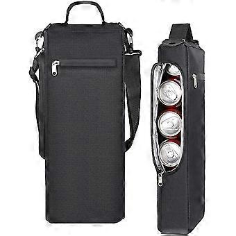 Golf Cooler Bag - Akcesoria golfowe dla mężczyzn I małe miękkie torby chłodzące Izolowana chłodziarka do piwa mieści 6 opakowań puszek lub dwie butelki wina, sporty golfowe