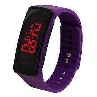 Lebanghui Digitaal Horloge met Lcd van de de Beeldeenvoudige Vertoning van de de Polsbanddatum van het Verrichtingssilicone voor Jonge geitjes