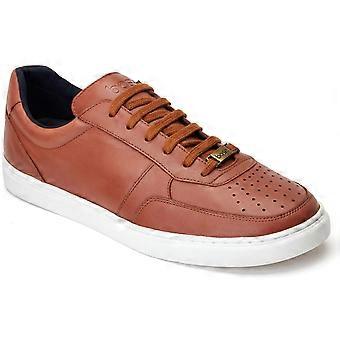 Base London Curtis Tan Leather Male Mens Classic Lace Shoes-12