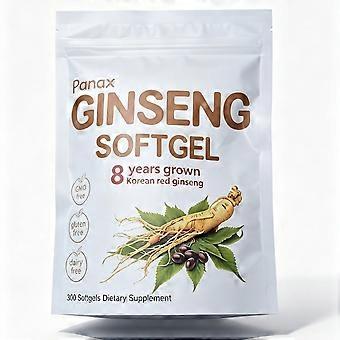 Panax Gin-seng Softgel 300 Counts, Gmo free