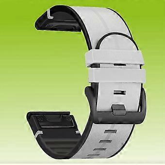 Replacement Leather Wristband for Garmin Fenix ​​6X / 6X Pro Watch