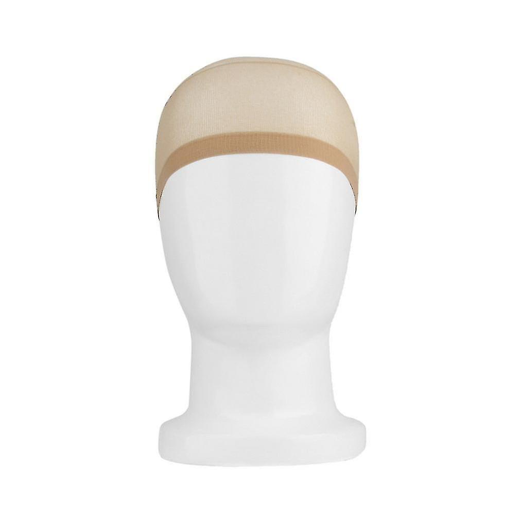 2pcs Unisex Stocking Wig Liner Cap Snood Nylon Stretch Mesh