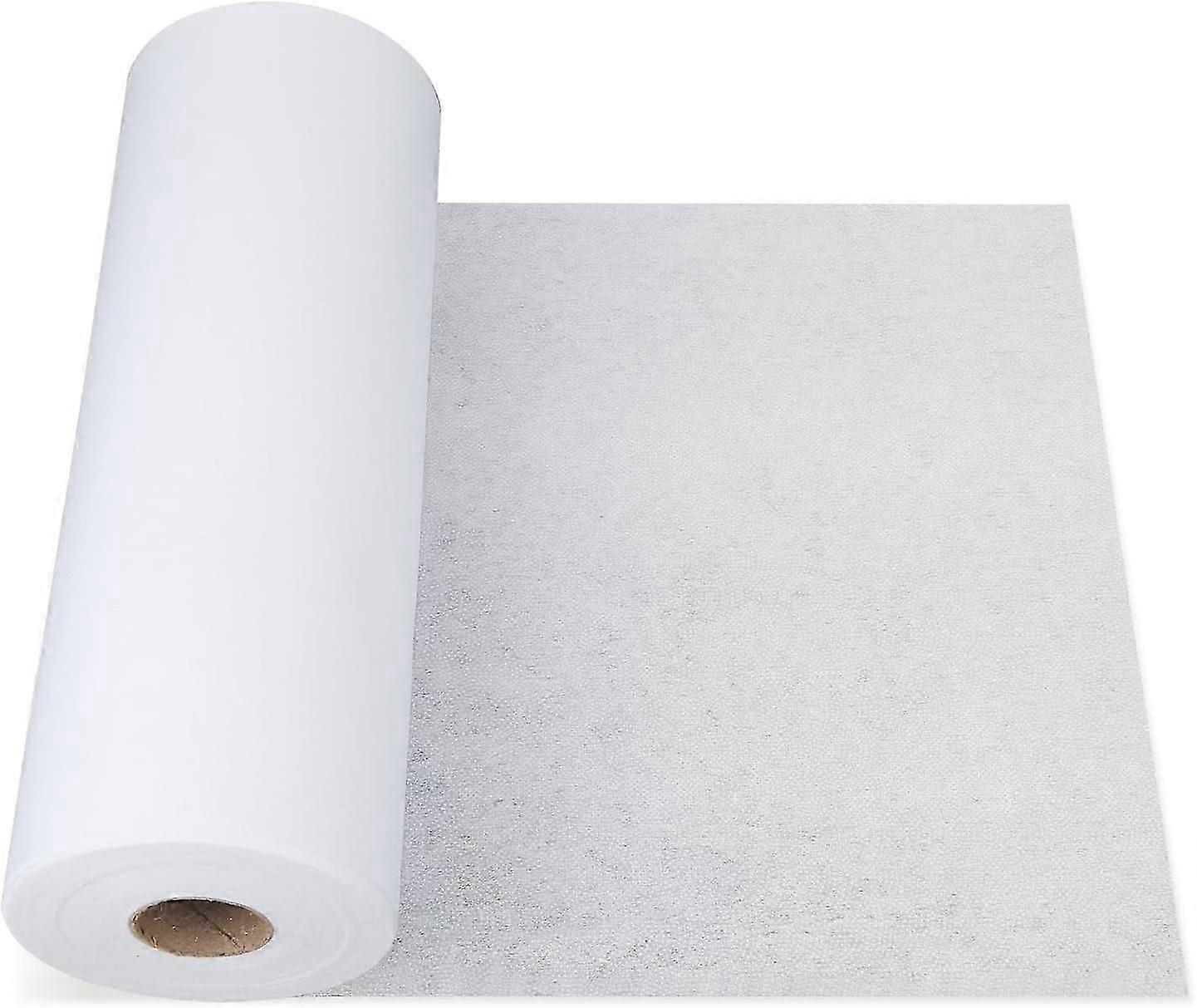 Fusible Interfacing, 11.4 in x 33 yd Polyester Non-Woven Interfacing Single-Sided Interfac