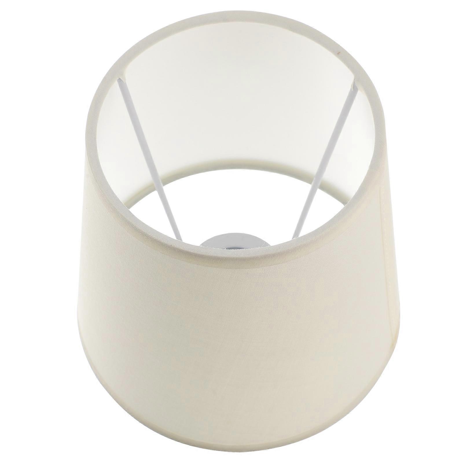 1Pc E14 Light Screw Ceiling Light Lampshade Practical Wall Light Shade (Cream-colored)