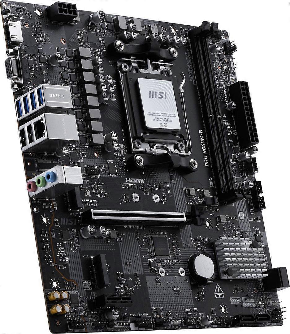 Placa base Msi Pro B840m-b AMD B840 Socket AM5 Micro ATX