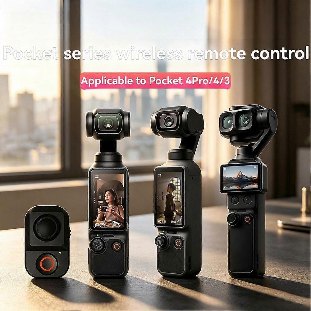 Wireless Remote Control for DJI Osmo Pocket 4P/4/3 Remote Shutter Photography Controller Accessory