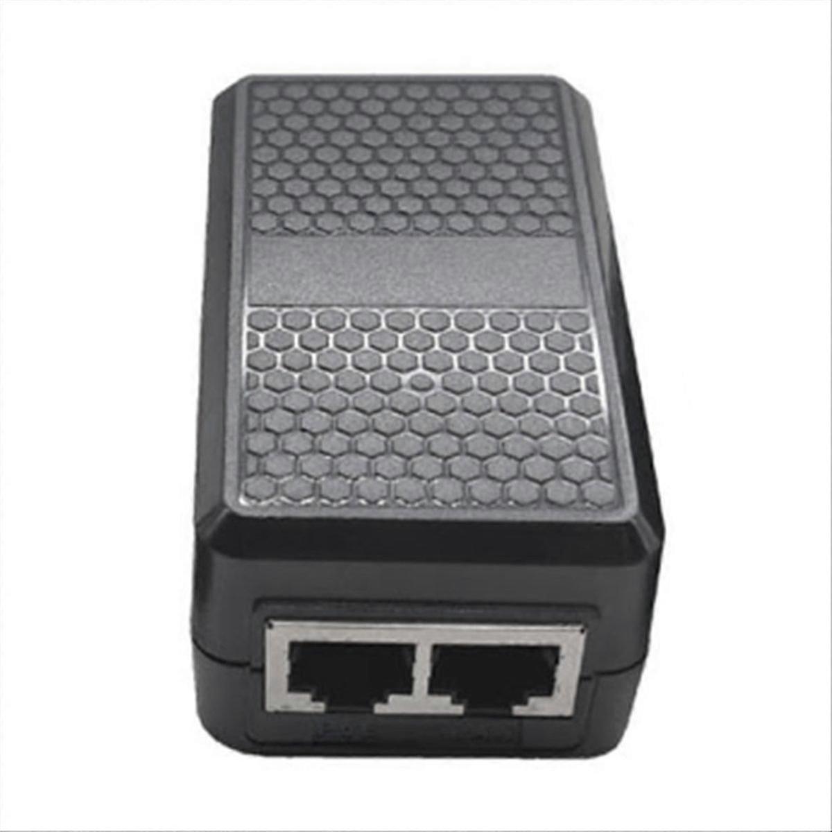 Gigabit 30W POE Injector Gigabit Plug Replaceable POE EU Plug