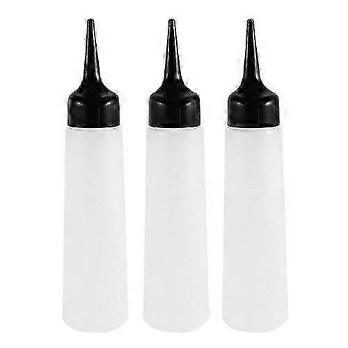 Reusable Squeeze Bottles Set Black