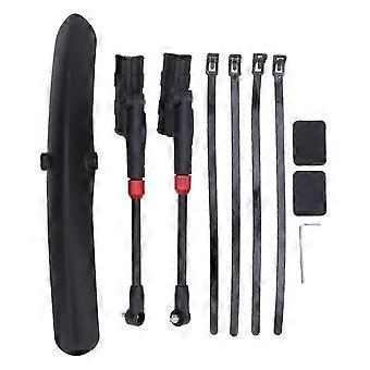 Bike Front Mudguard Universal Lightweight Adjustable Angle Bike Mudflap for 26 27.5 29 Inch Bikes for Road Bike 26-27