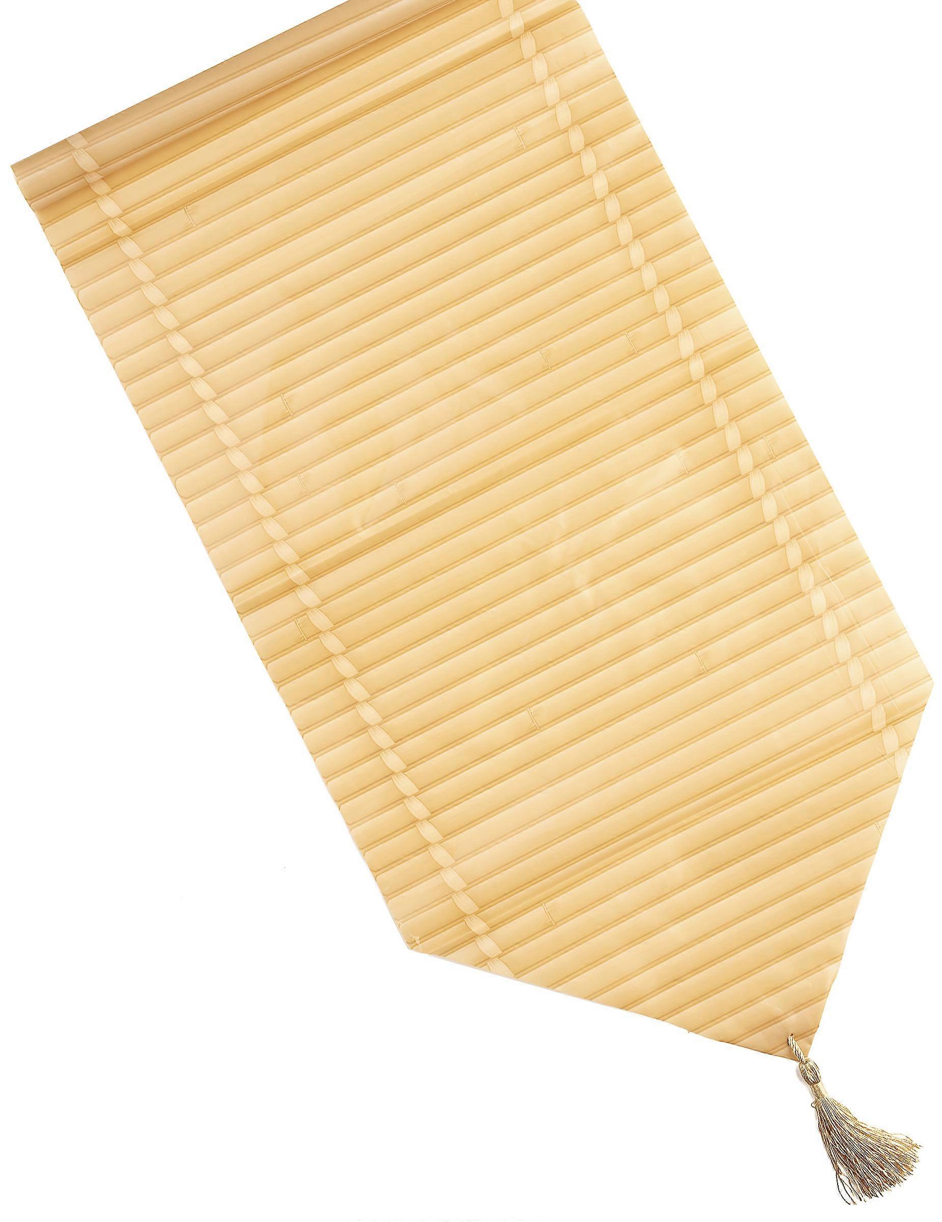 Aloha Faux Bamboo Table Runner 28cm x 1.5m