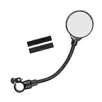 Espelho retrovisor ajustável para bicicletas e scooters, em acrílico convexo.