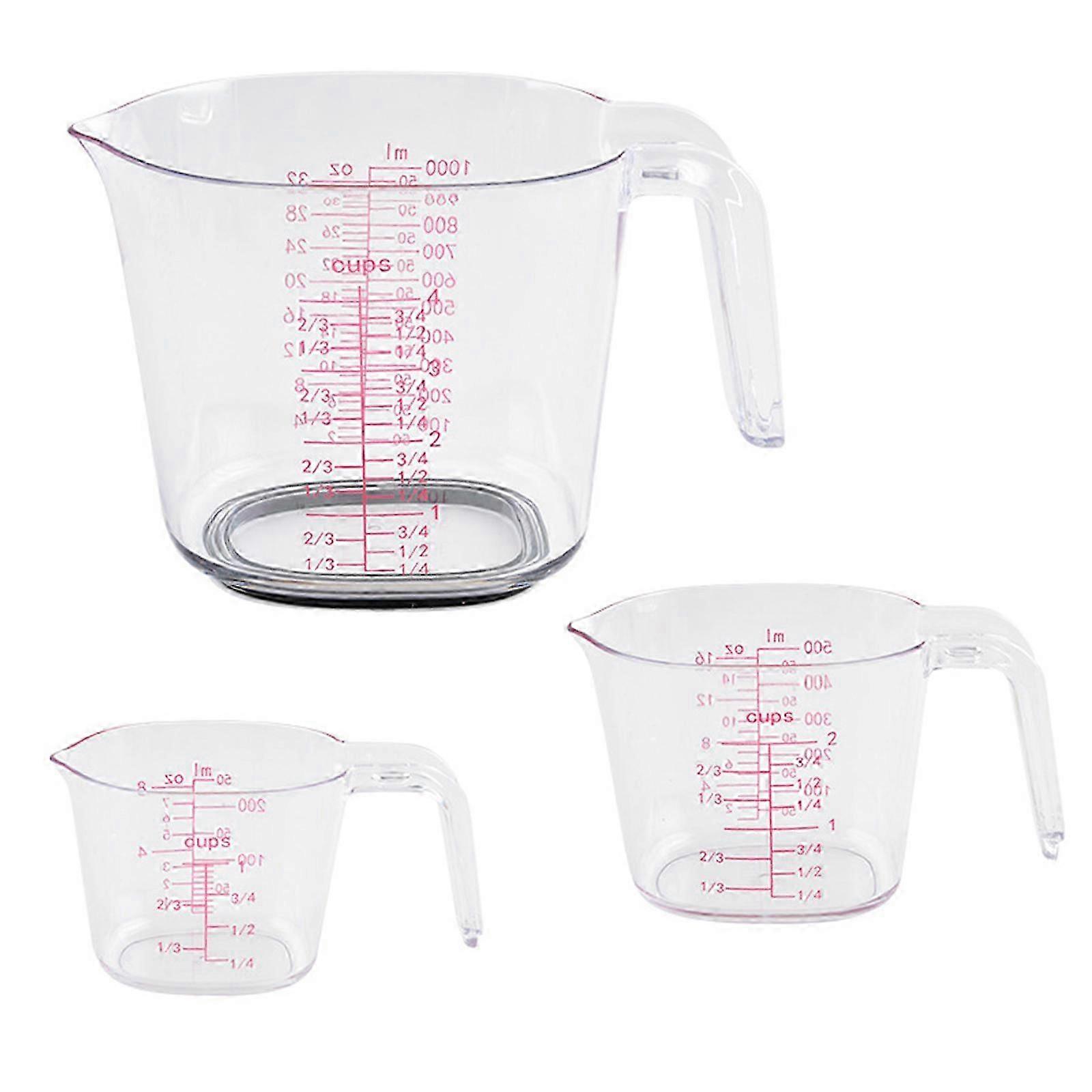 Professional-Grade Measuring Cups Set