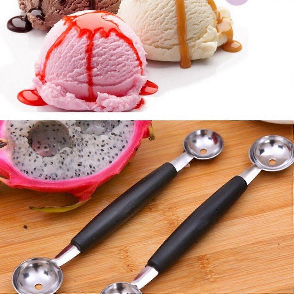 Double-headed ice cream fruit spoon melon spoon kitchen gadget