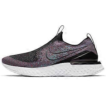 Nike Epic Phantom React Flyknit Black University Red Hyper Jade Women's BV0415-002