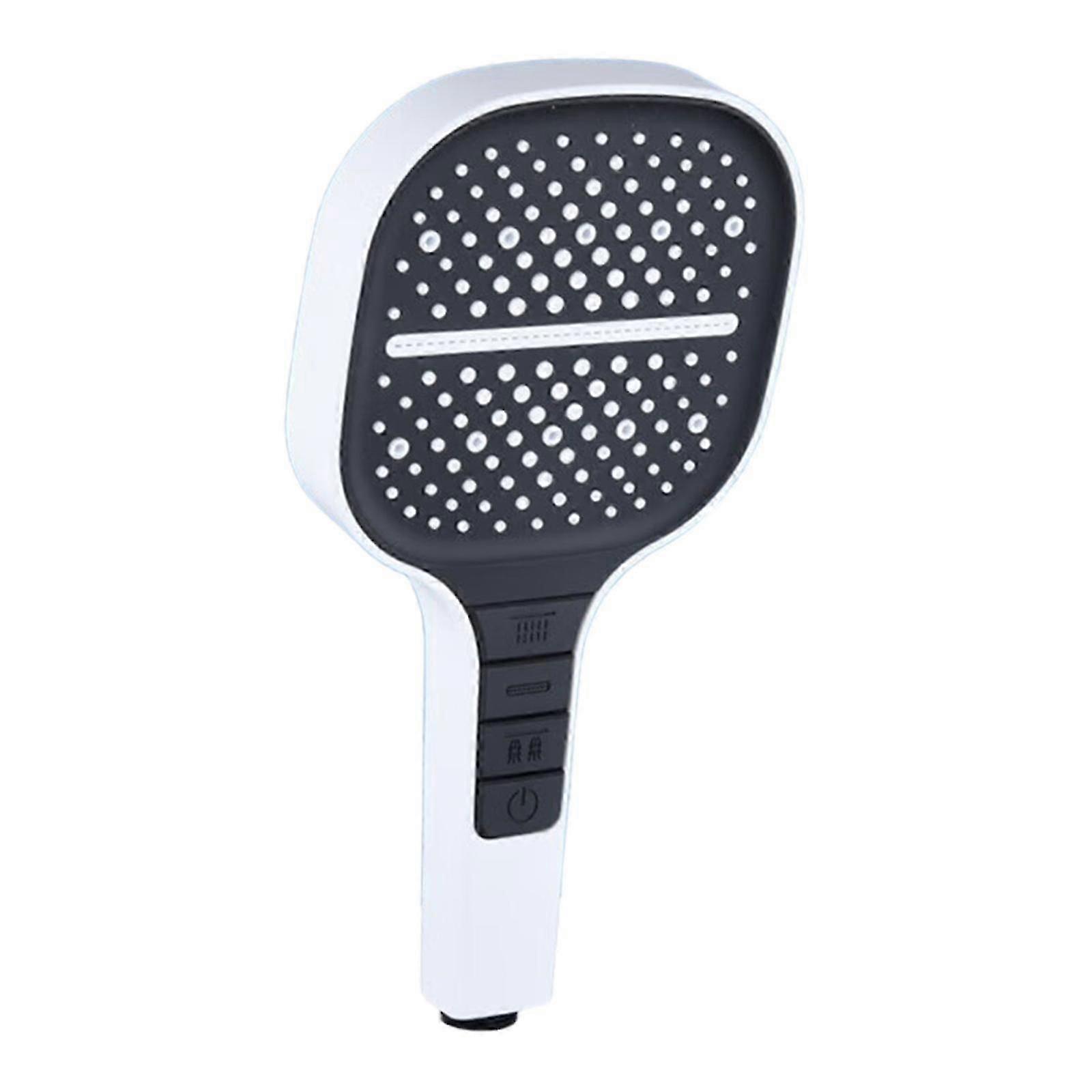 Multifunction Shower Head With Easy One Hand Adjustment Water Saving Designs