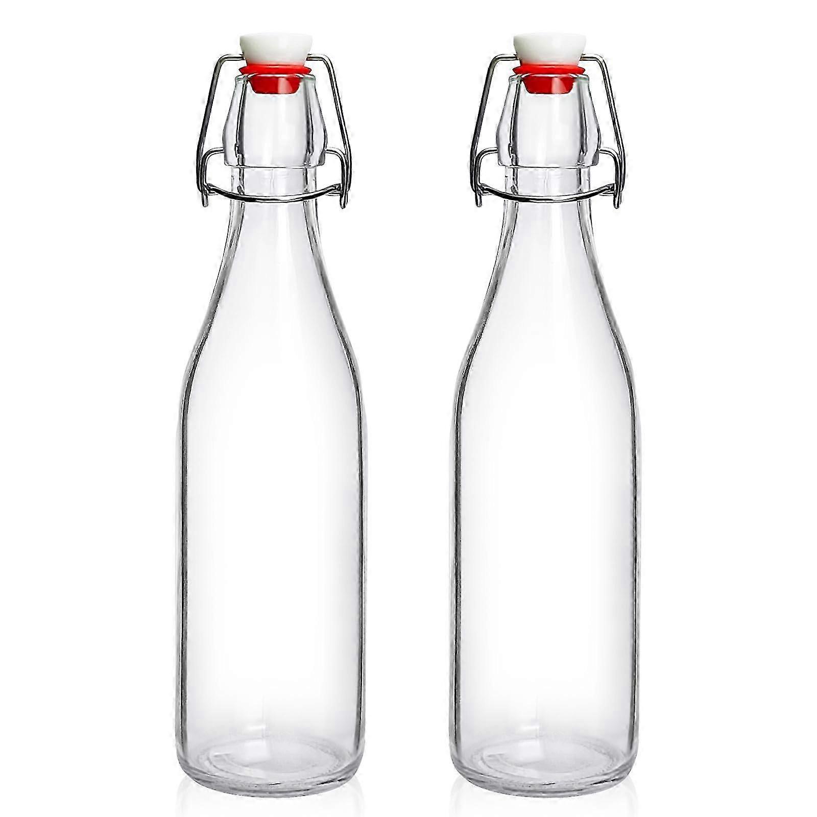 16oz Swing Cap Glass Bottles Pack