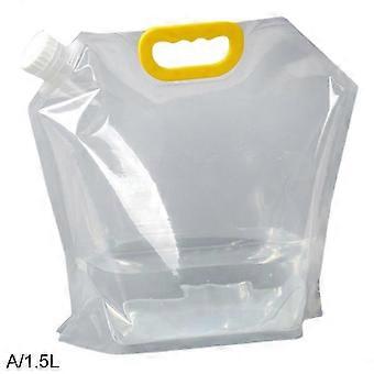 Bolsa de água dobrável para uso externo, 1,5–10L