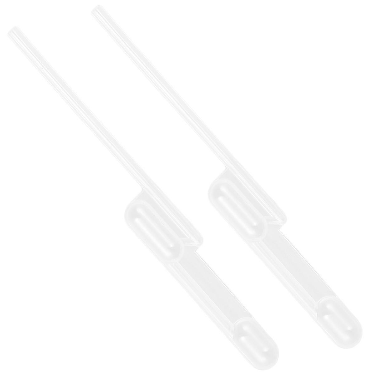 Quantitative Pasteur Burette White Plastic Buret for Precise Use 100Pcs