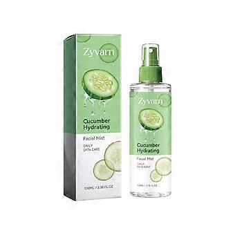 2pcs Cucumber Face Mist, Fine Mist Refreshing Hydrating Spray for Skin Care, Pre-makeup and Wet Compress Use