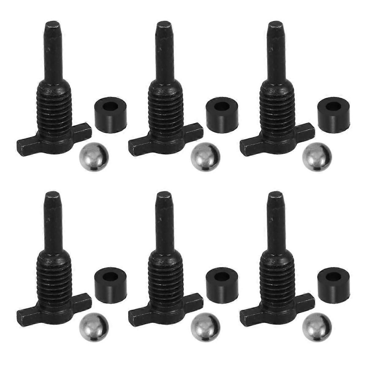 6 Sets Hydraulic Jack Oil Pump Plug, Vertical Air Release