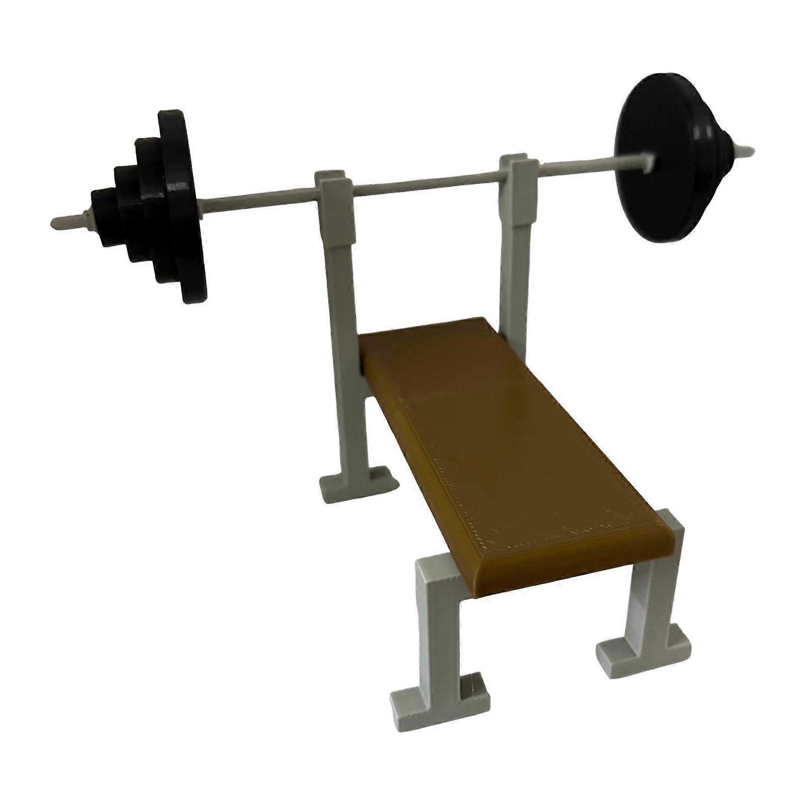 1:12 Flat Bench Barbell Rack Kit