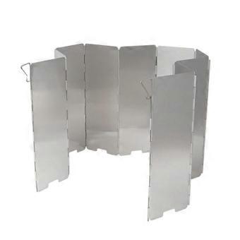 Camp Stove Windscreen 9 Plates Outdoor Stove Windshield Aluminium Alloy Picnic Camping Wind Guard Pocket Stoves@JJ